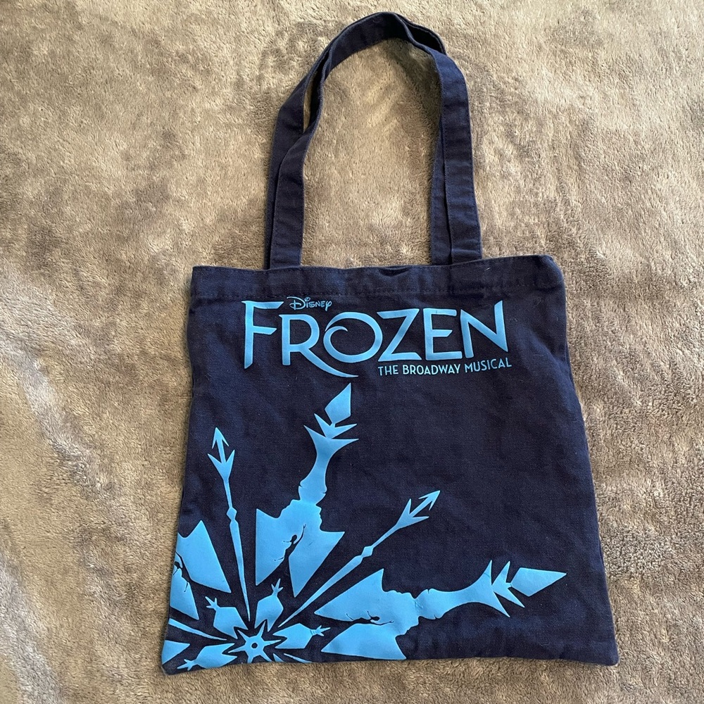 Small Disney Frozen Broadway Musical Tote Bag